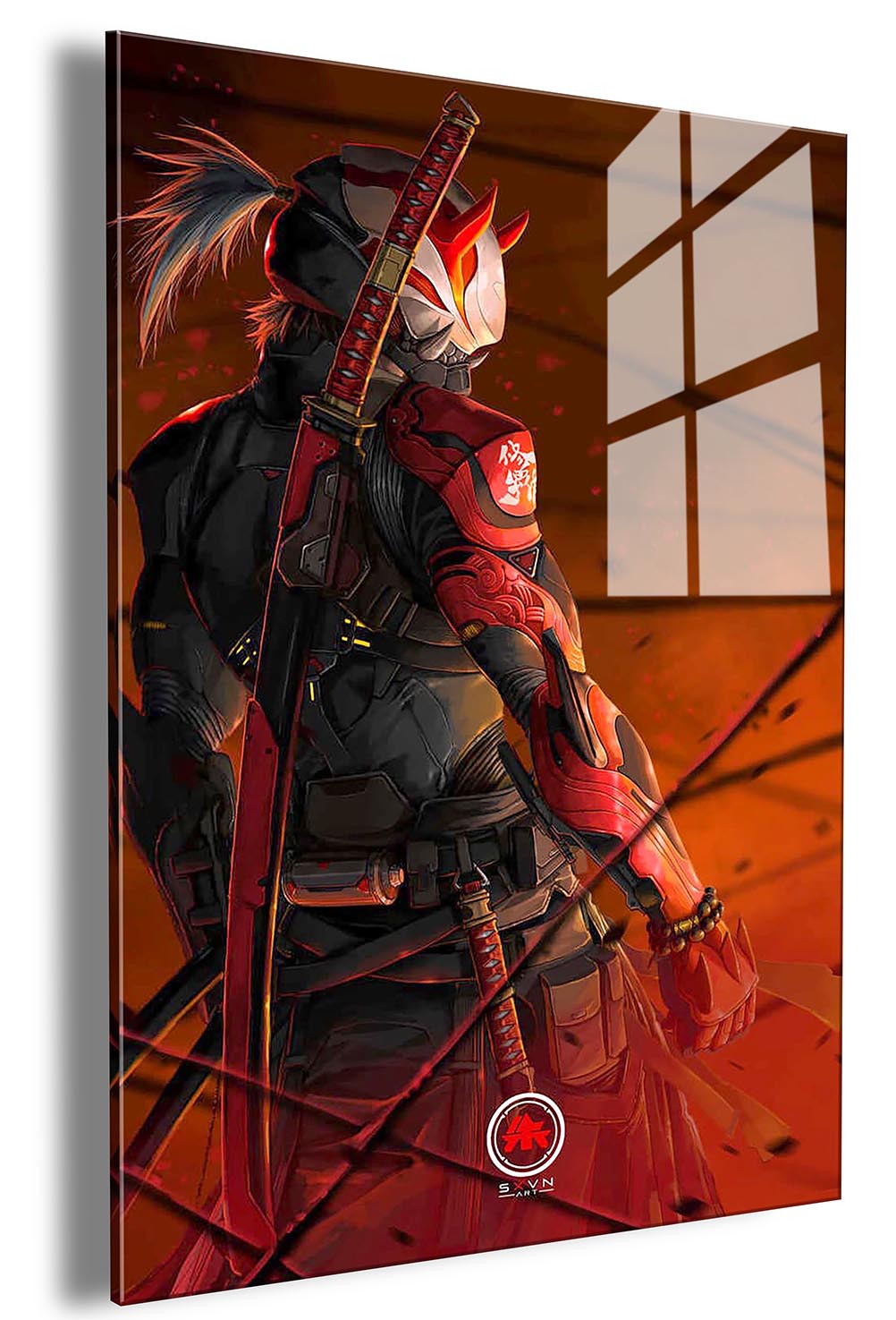 Black Shura Embossed