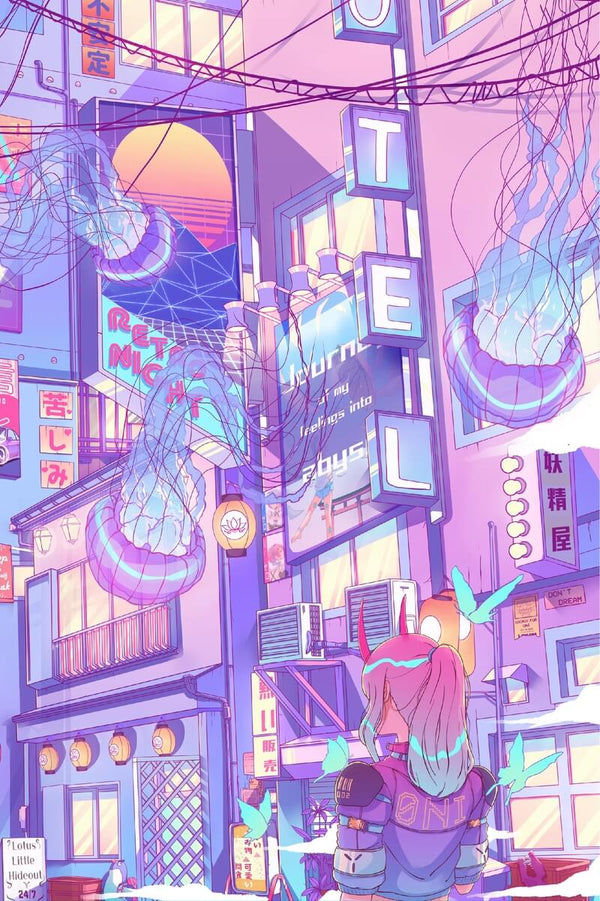 Medusa City Embossed