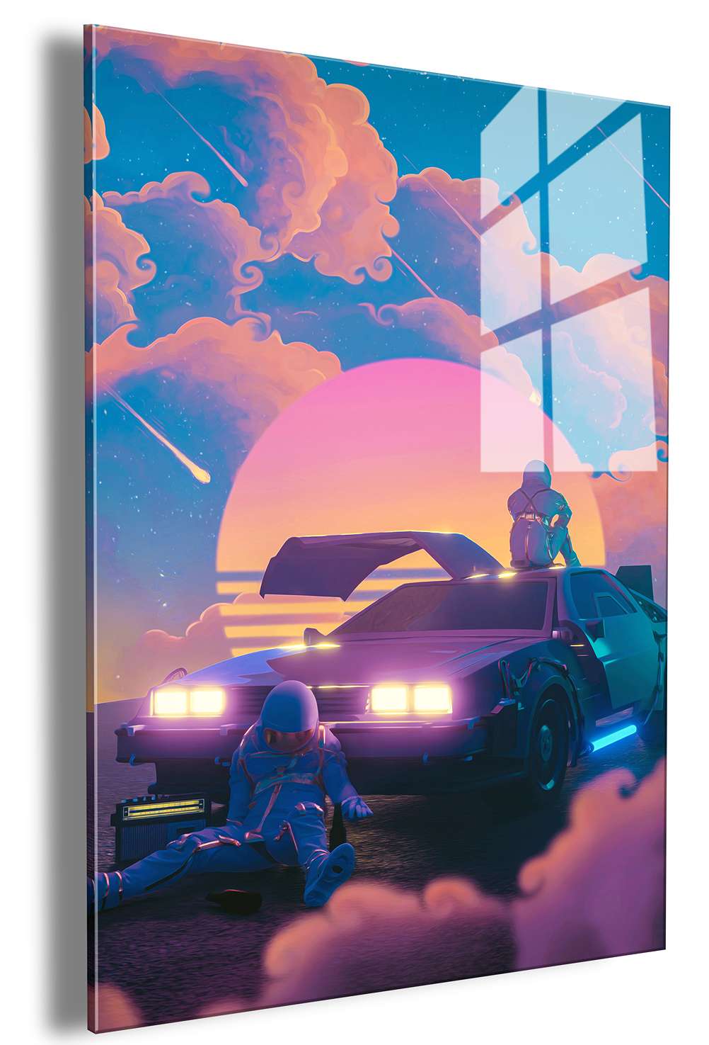 Through time