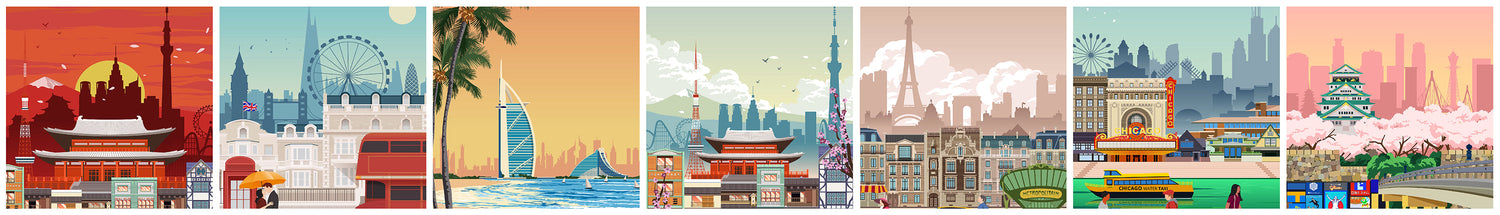 Buy Travel Posters and Acrylic Wall Art Online