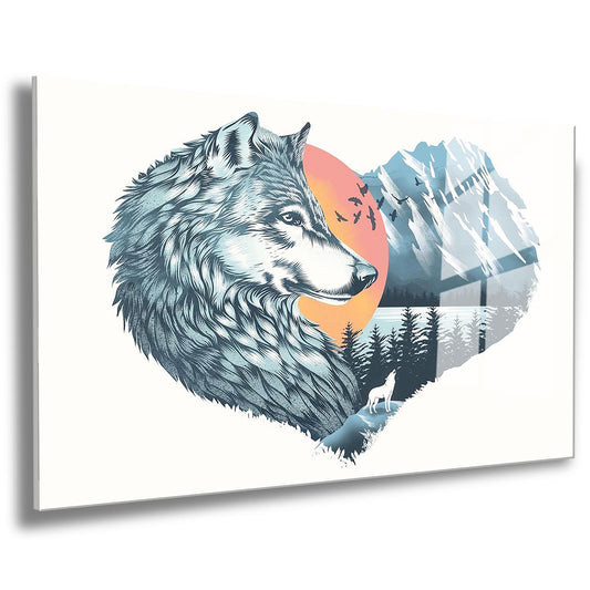 Heart White Wolf