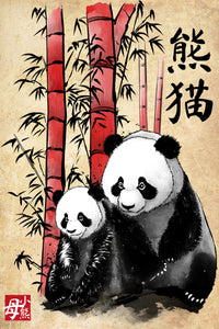 Panda and Club