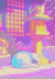 Nap by the lantern embossed