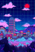 Dark Lavander town