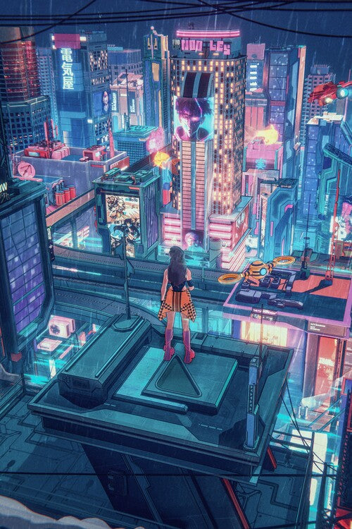 Neon Anime City