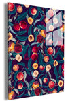 Nectarine and Leaf