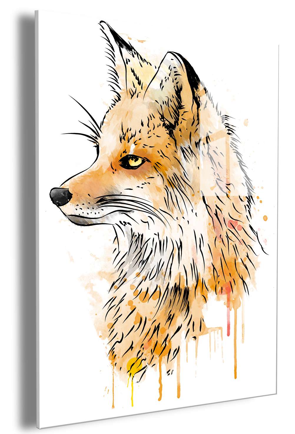 Fox watercolor